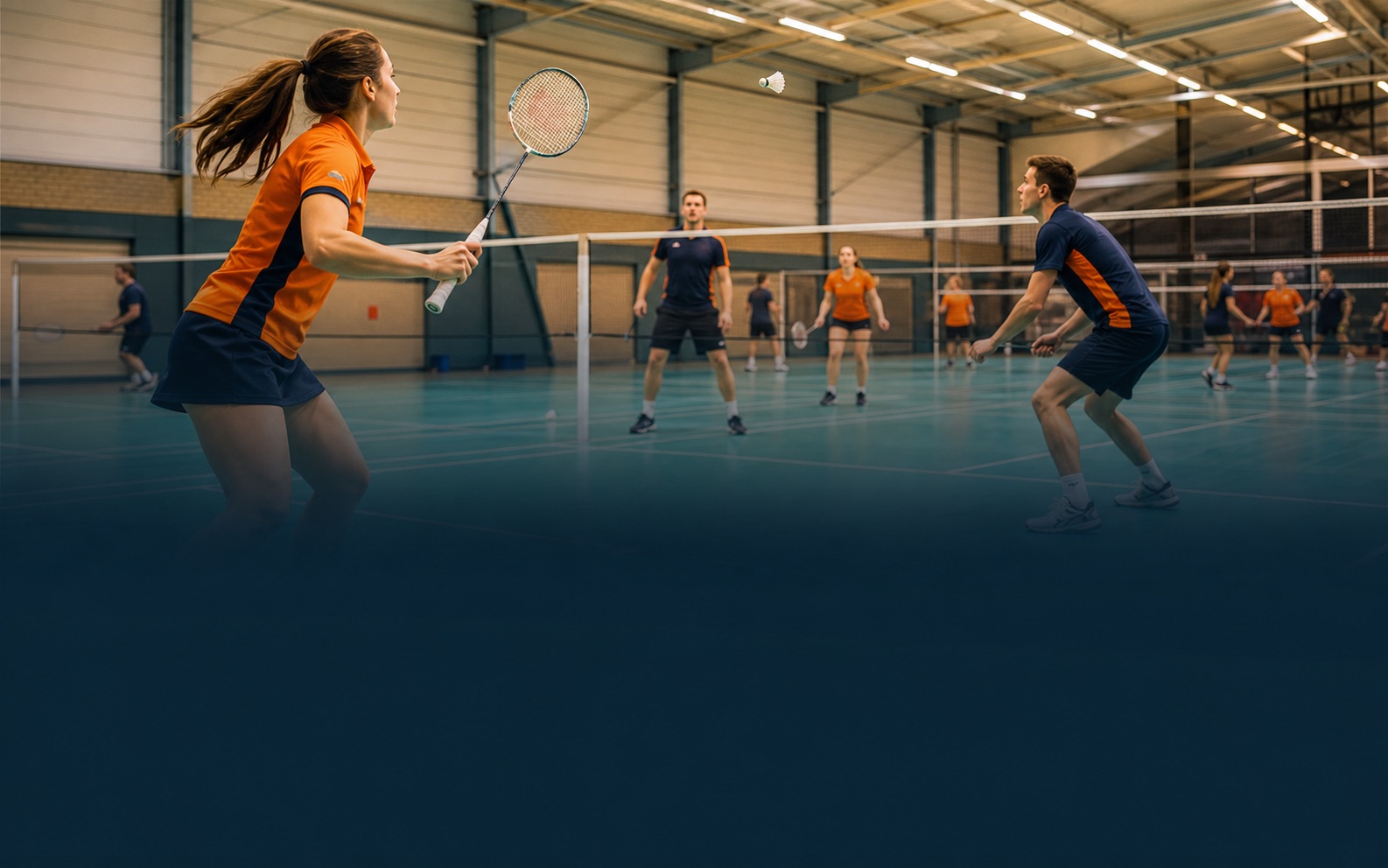 Badminton bij Olympia Haarlem
